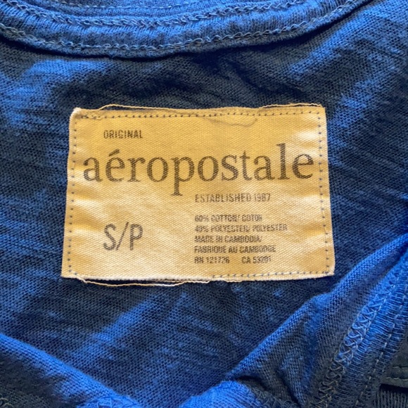 Aeropostale blue tank. - Picture 3 of 5